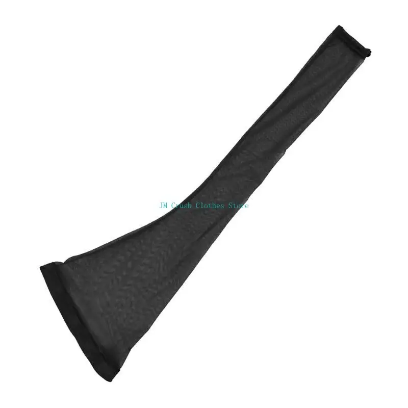 

K1ME Unisex Braided Sleeve Stretchy Hair Net Caps 3 Color Choices Polyester Fashion Headwear