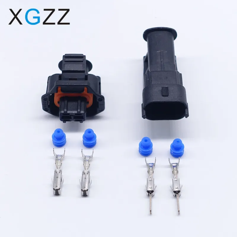 XG7029-3.5-21/11 2 Pin Female Waterproof Auto Connector Electronic Crank Sensor Automotive Plug 936059-1 For Bosch