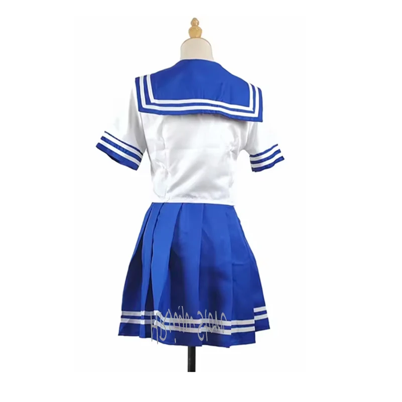 

customized-Anime Konata Izumi Cosplay Costume Unisex Sailor School Uniform for Halloween Christmas Party