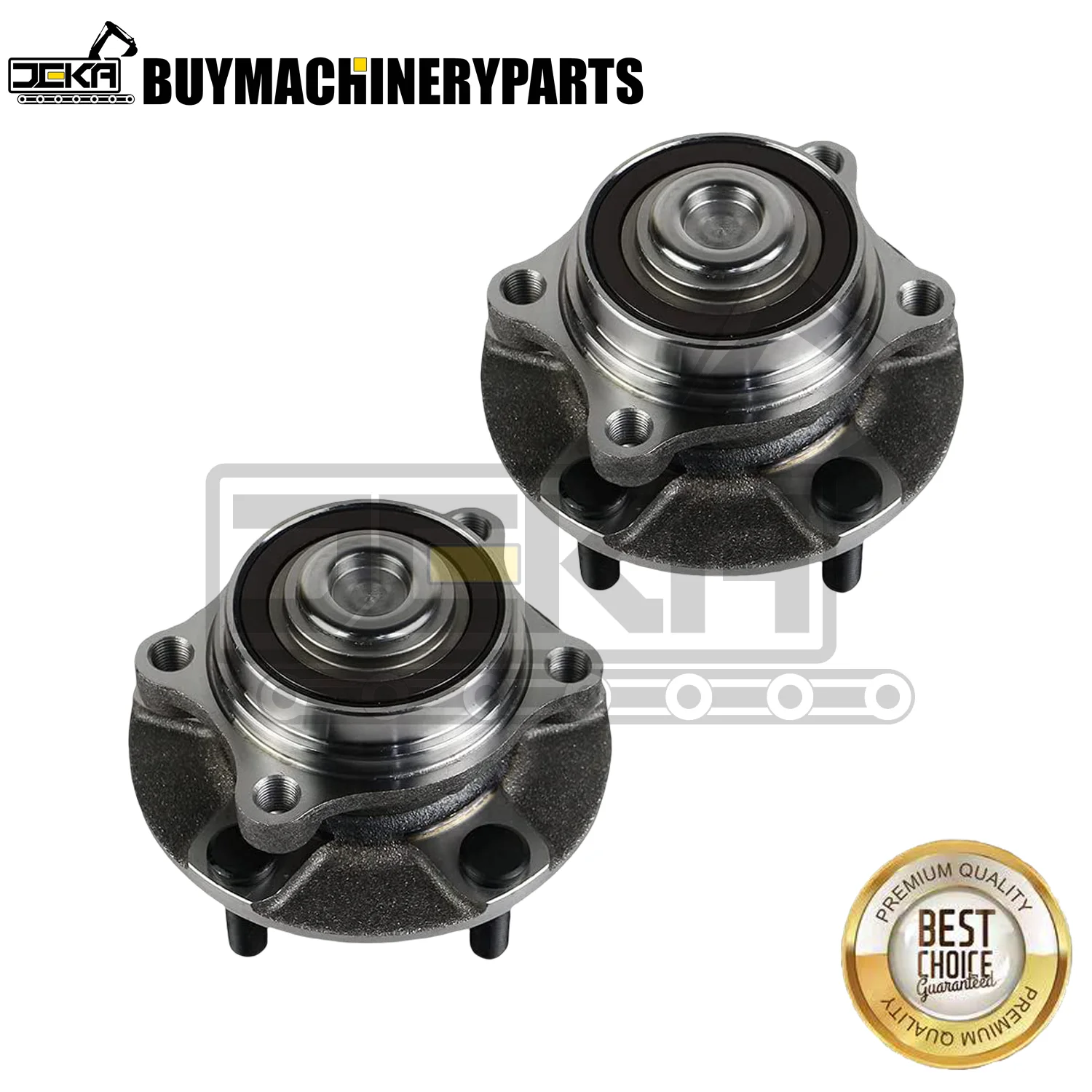 513268 [2 Pack] Front Wheel Hub and Bearing Assembly Fit for RWD 2003-2007 Infiniti G35, 2003-2009 350Z