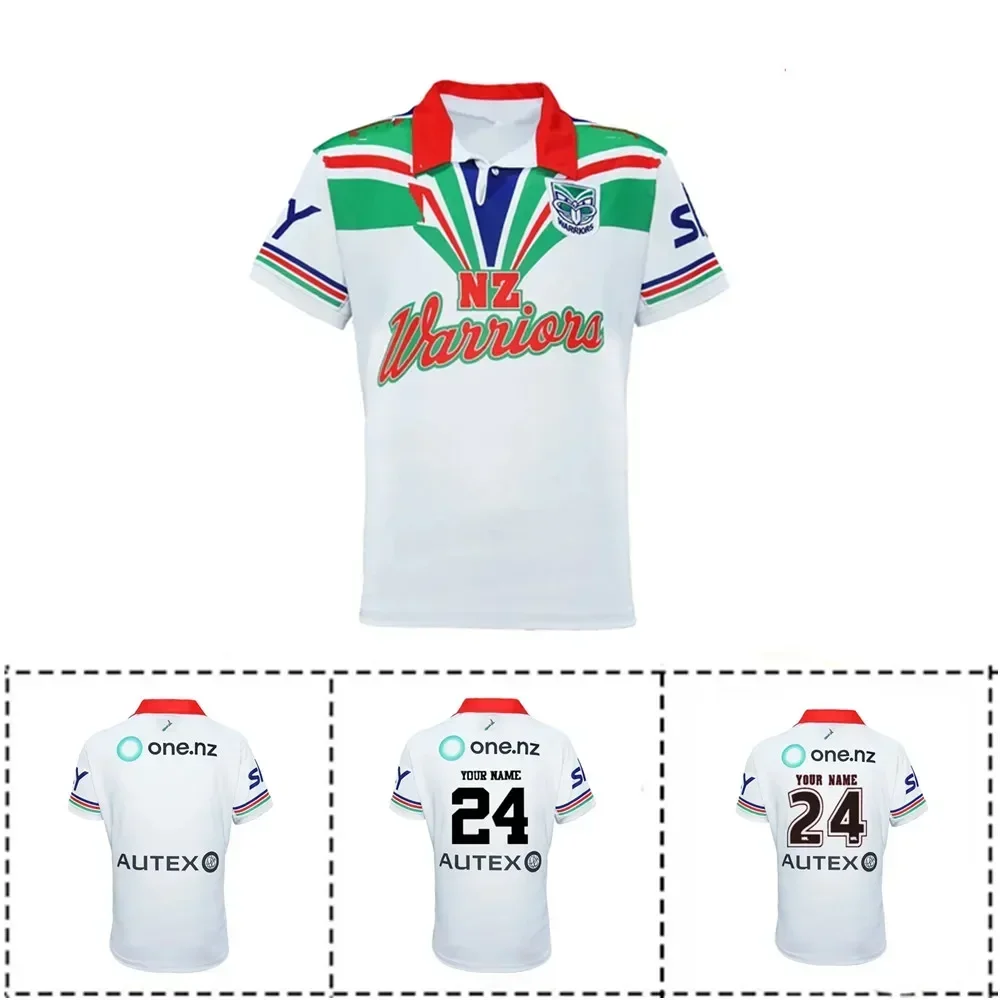 2024 NEW ZEALAND WARRIORS MENS HERITAGE RUGBY JERSEY Size:S---5XL (Custom name and number )