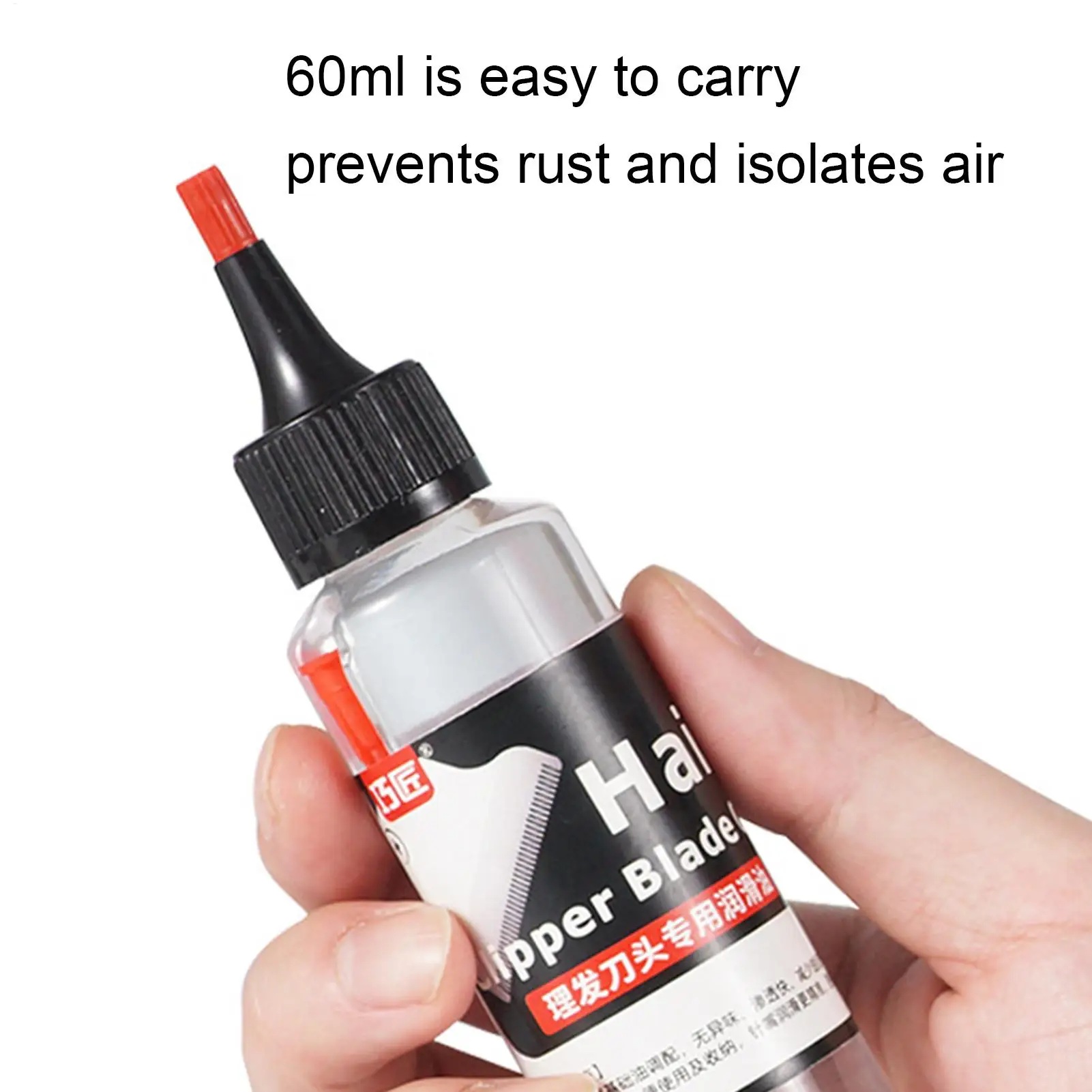 Hair Trimmer Oil 60ml Electric Hair Clipper Lubricant Electric Shavers Maintenance Oil for Hair Clippers and Electric Shavers