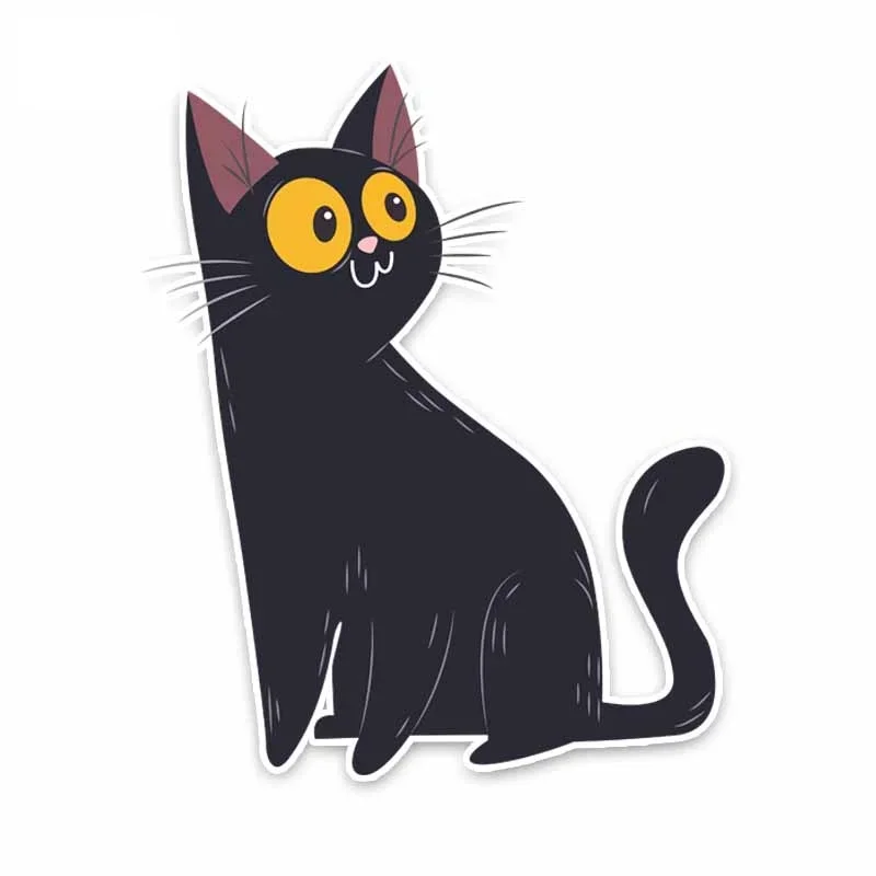 Personality Animal Cat Car Sticker Decal Decor Graphical PVC Decal Car Sticker Car Styling Auto Cover Scratch Waterproof