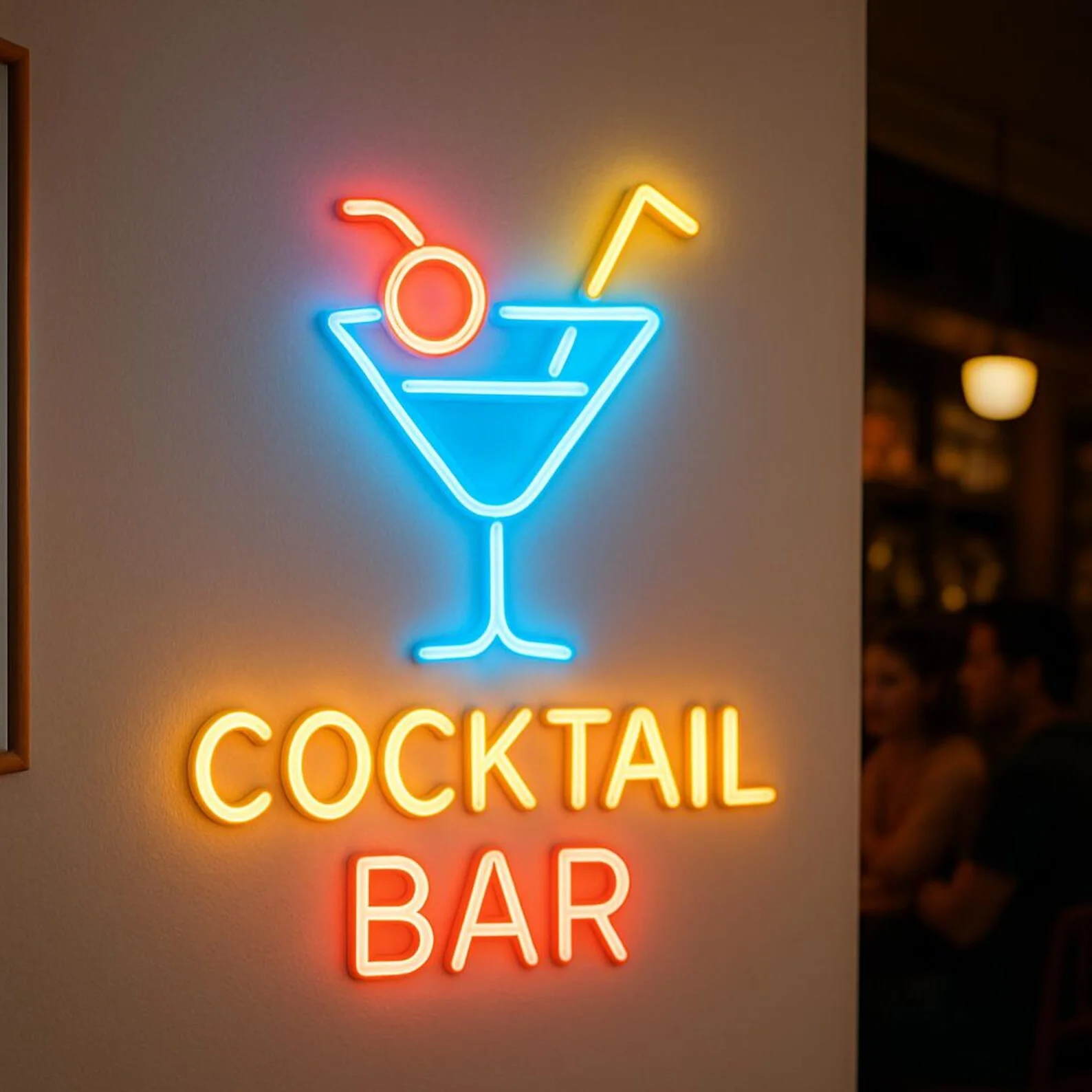Neon Sign Bar Koktail, Lampu B - Lighting Home Decor Ideas ulasan dan harga