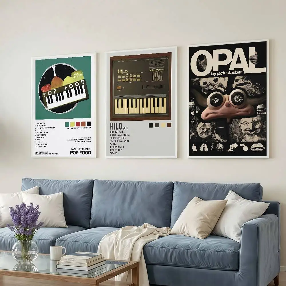 Singer Jack Stauber funny meme Posters Wall Decorations For Dorm Rooms Bedroom And Living Room Gift