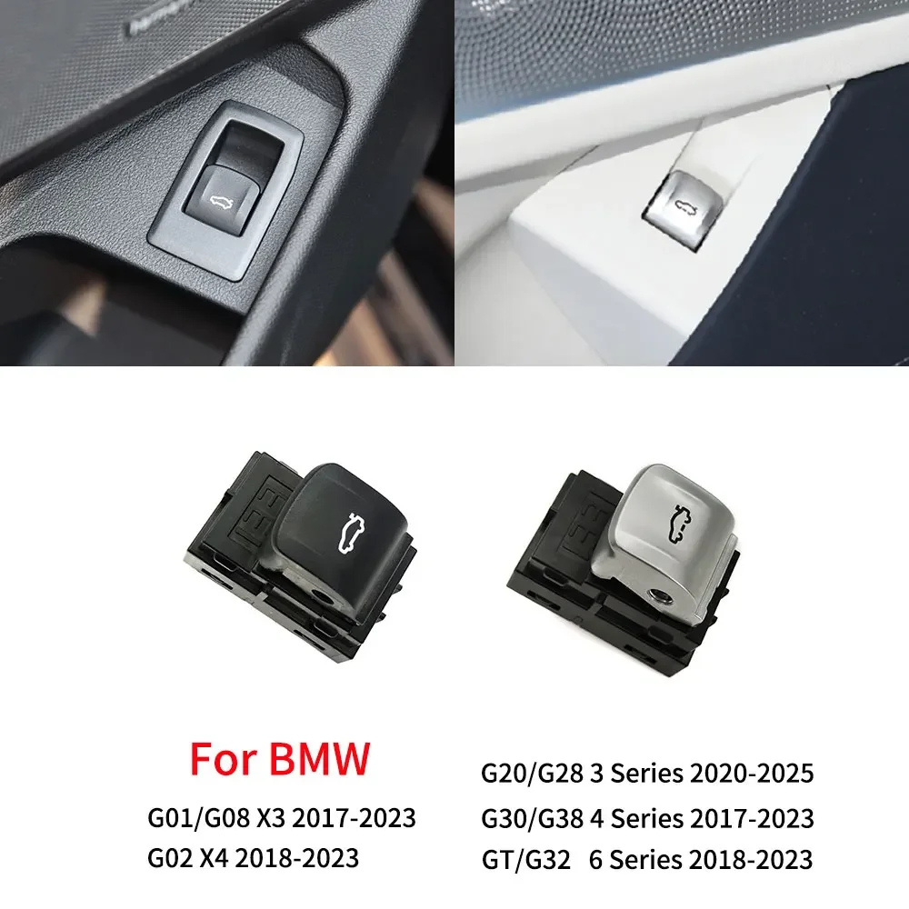 

Для BMW 3 5 7 серии X3 X4 Автомобильная кнопка разблокировки багажника, аксессуары для BMW G20 G30 G12 G01 G02 61319327029