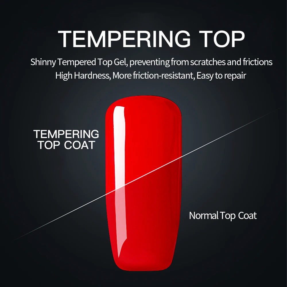 معطف علوي مقسى طلاء أظافر جل 15 مللي أظافر فيرنيس شبه دائم للأشعة فوق البنفسجية نقع معطف فوقي من الجل ومجموعة معطف أساسي طلاء أظافر