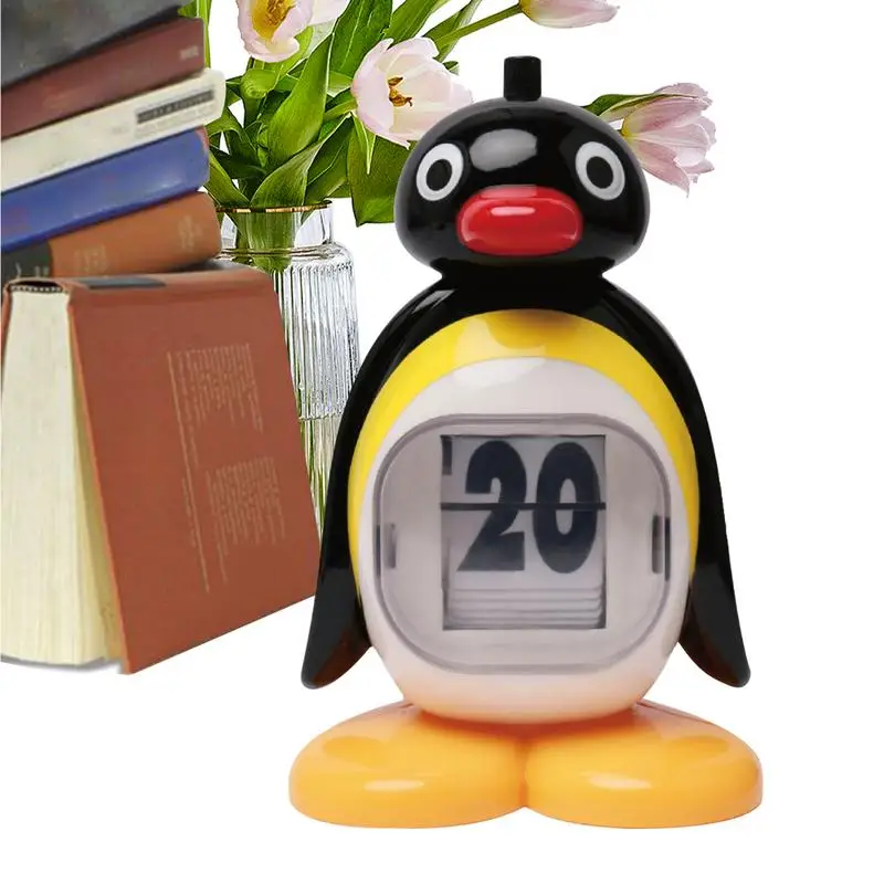 Niedliche Pinguin Kalender Pinguin Ornament Home Decoration Schlafzimmer Wohnzimmer Büros Home Decoration Zubehör