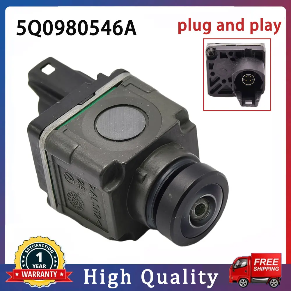 1 Pc 5Q0980546A 360 Surround Camera For Audi A4 A5 Q5 Q7 S4 S5 SQ5 Porsche Cayenne Macan Panamera VW Atlas Passat Tiguan 2015-20