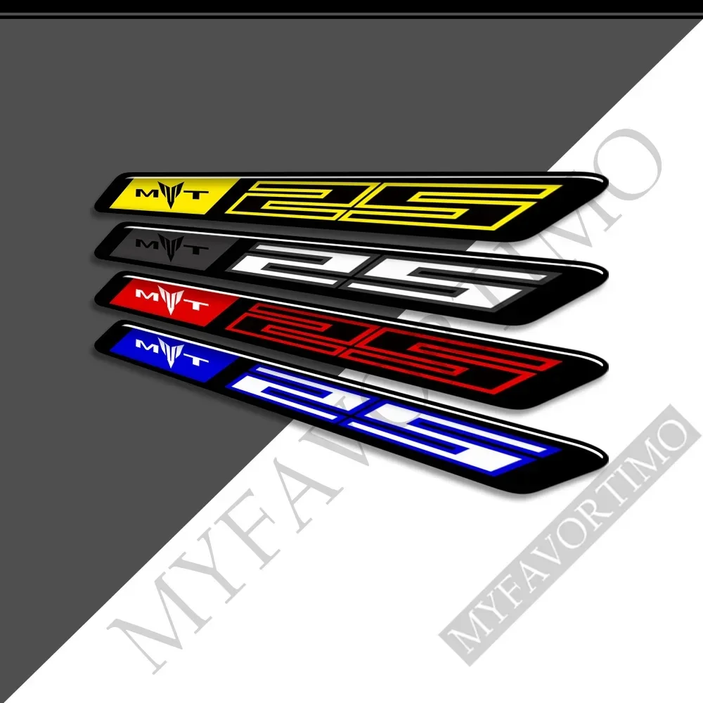 

Fit Yamaha MT-25 MT25 Tank Pad Protector Stickers Emblem Badge Logo Fairing Symbol Fuel Oil Kit Knee