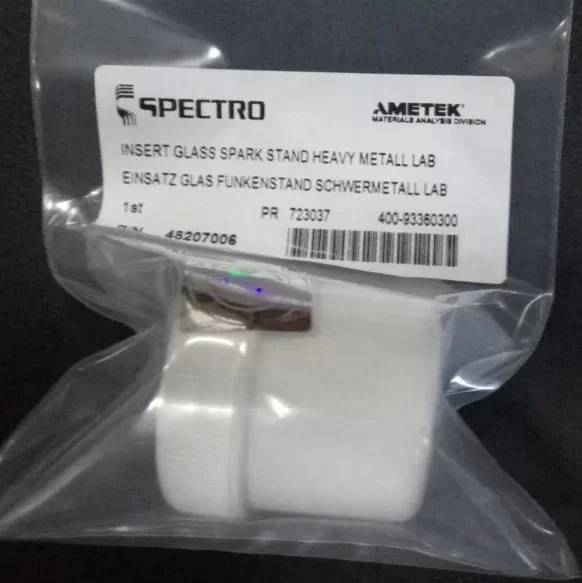 Vender como pan caliente: piezas de espectrómetro Specro Ametek, inserto de cuarzo, soporte de chispa de vidrio, número de pieza pesado 48207006