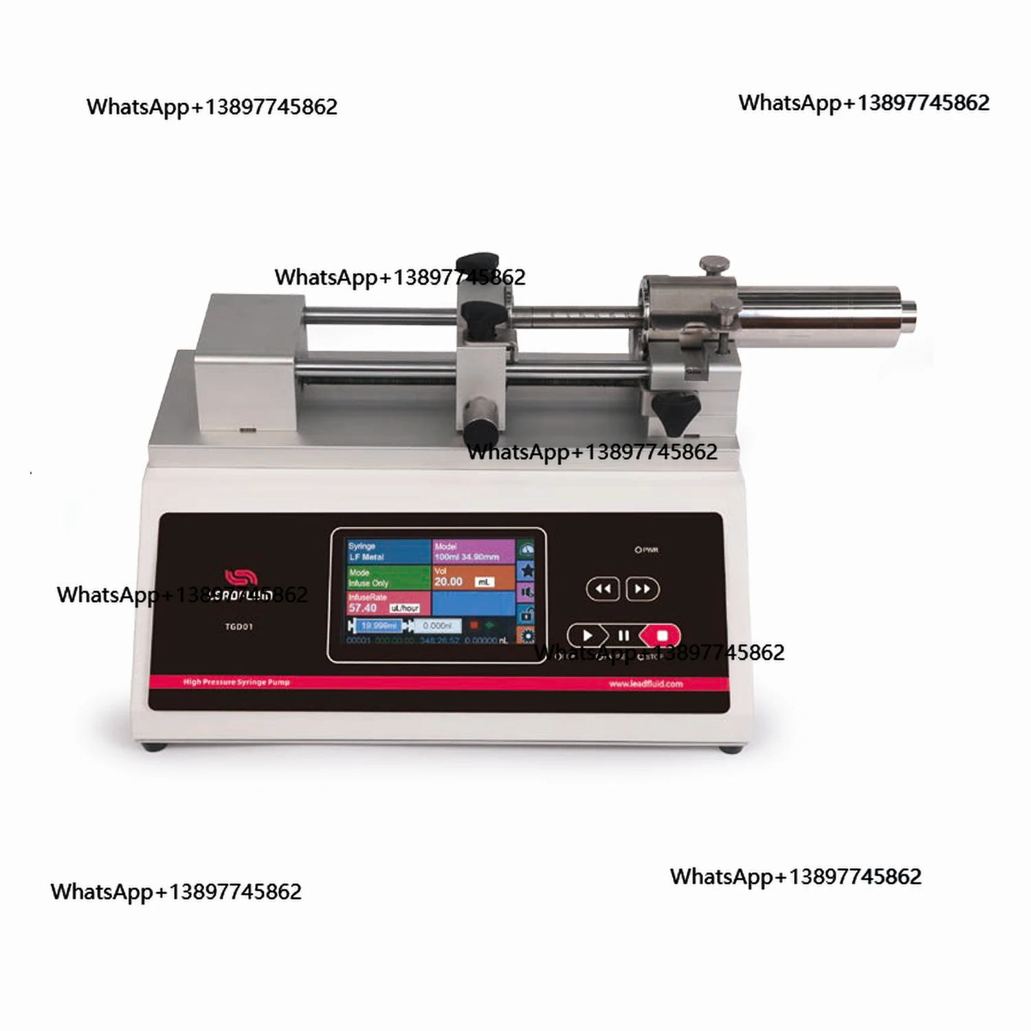 Peiqi سائل الرصاص TGD01 مختبر الدقة ارتفاع ضغط S P ماكس 214.915 مل / دقيقة