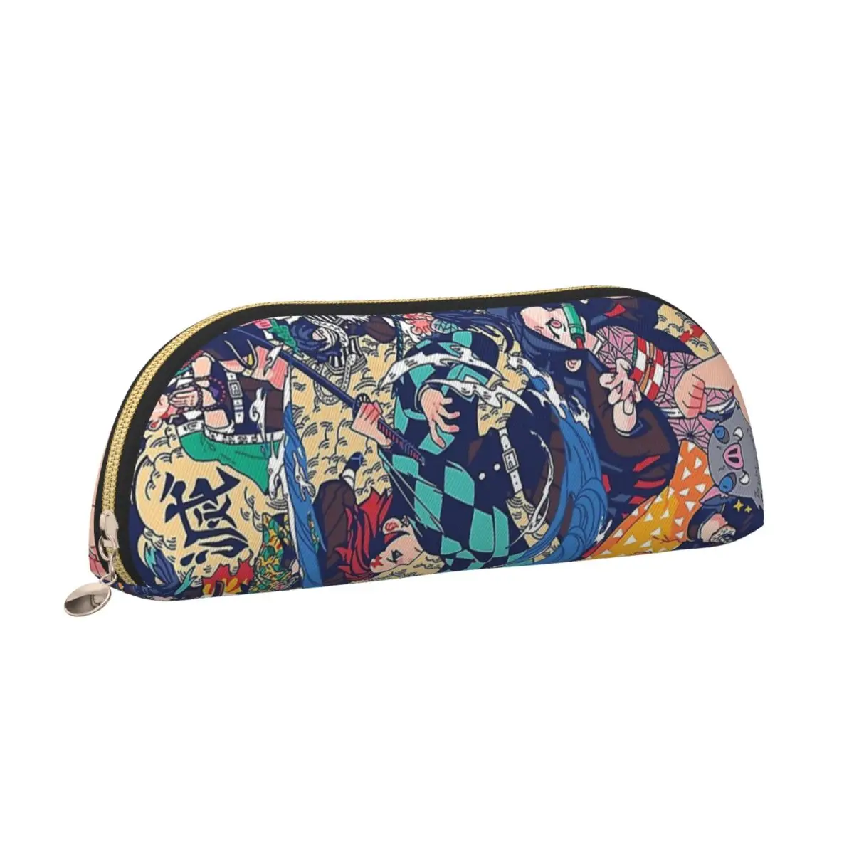 أنيمي شيطان القاتل كامادو تانجيرو مقلمة قلم رصاص الحقيبة تخزين لوازم مكتبية سعة كبيرة صندوق القلم حقيبة أقلام رصاص