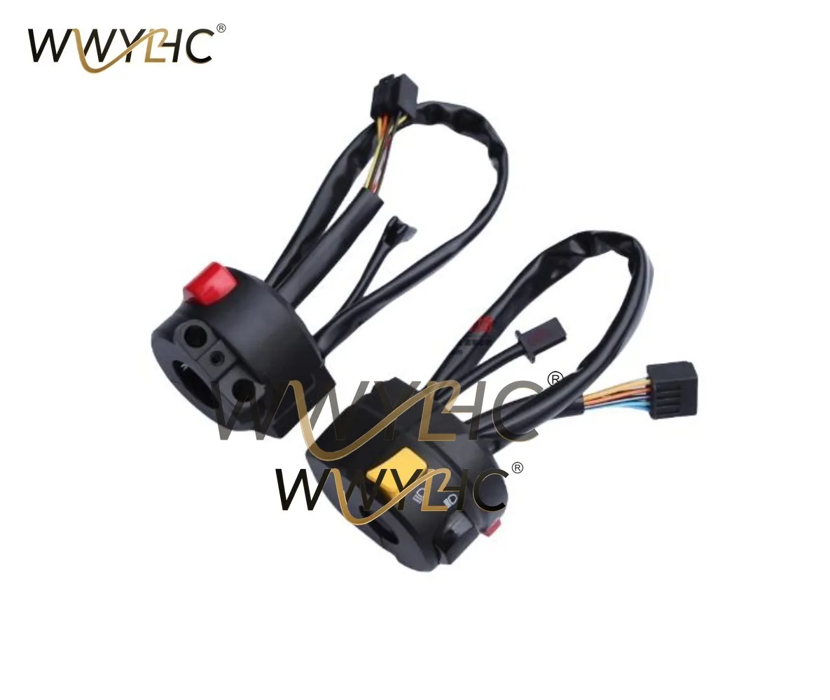 Motorcycle Handlebar Switch Assembly Electric Starter Horn Botton For  GW250 GW250S/F Turn Light Fog Lamp Start  Switch