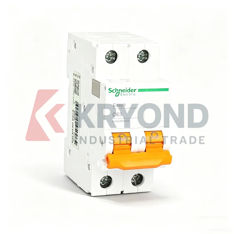 Schneider EA9AN Miniature Circuit Breaker Electrical Distribution DIN Rail Overload Short Circuit Protection 1P 2P 3P 4P 6A 63A