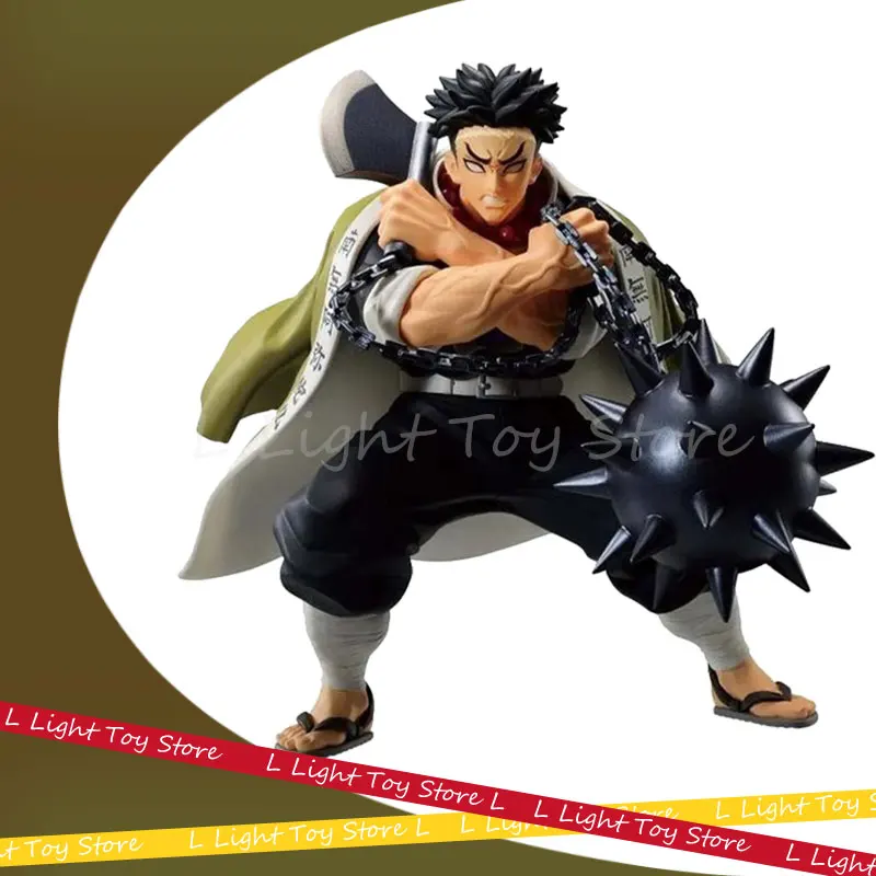 Original Demon Slayer Himejima Gyomei Action Figure Himejima Gyomei Anime Figur Statue Collection Himejima Gyomei Statue Kid Toy