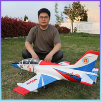 Flyfans K-8 Trainer 64mm Culvert Introductory Exercise Electromechanical Fixed-Wing Remote Control Aircraft Outdoor Adult Toy