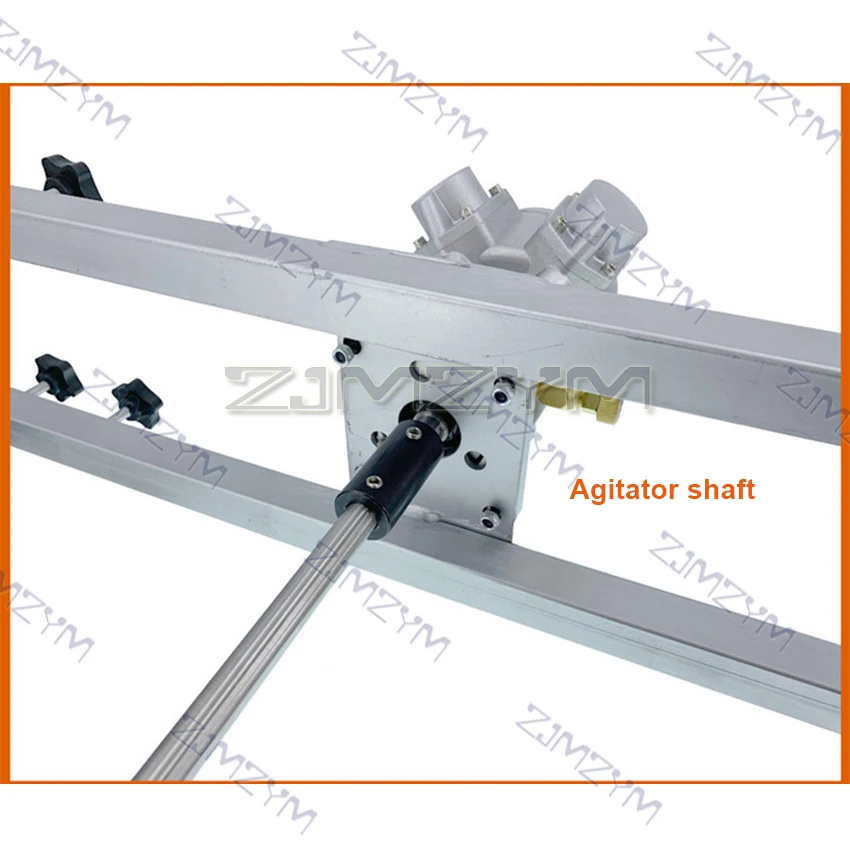 Máquina de mistura pneumática 1000l, agitador de ar, 1 tonelada, misturador de tanque ibc, barril comercial, agitador de tambor, máquina de mistura