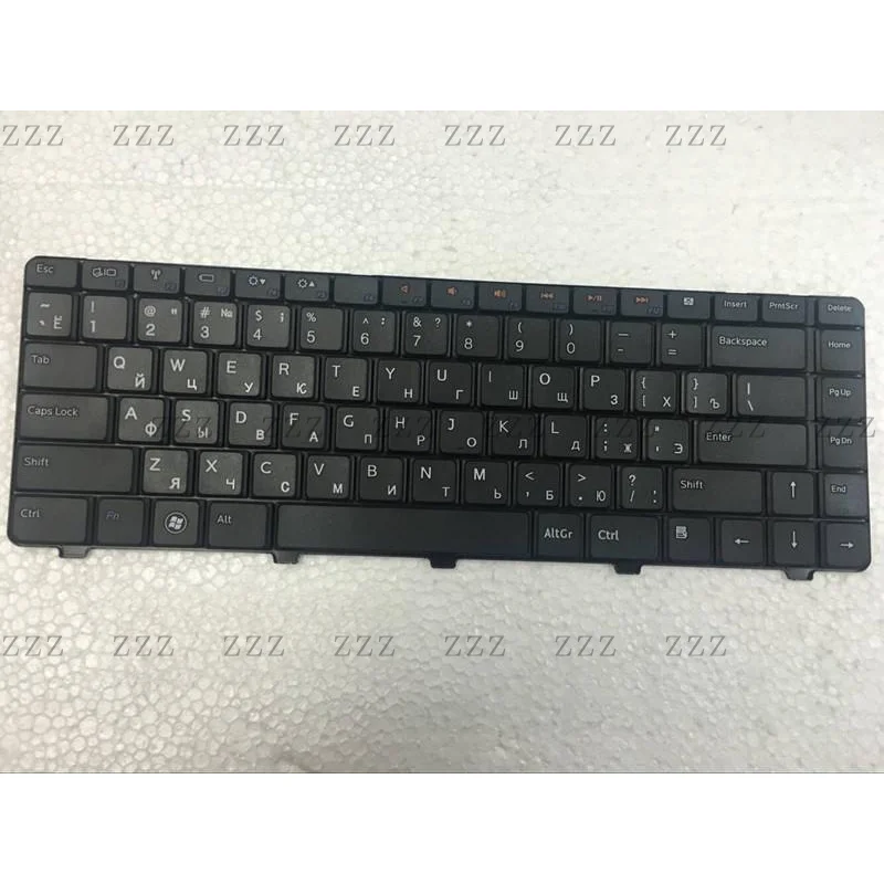 ZZ NEW RU Keyboard FOR DELL INSPIRON N4010 N4020 N4030 N5030 Russian клавиатура