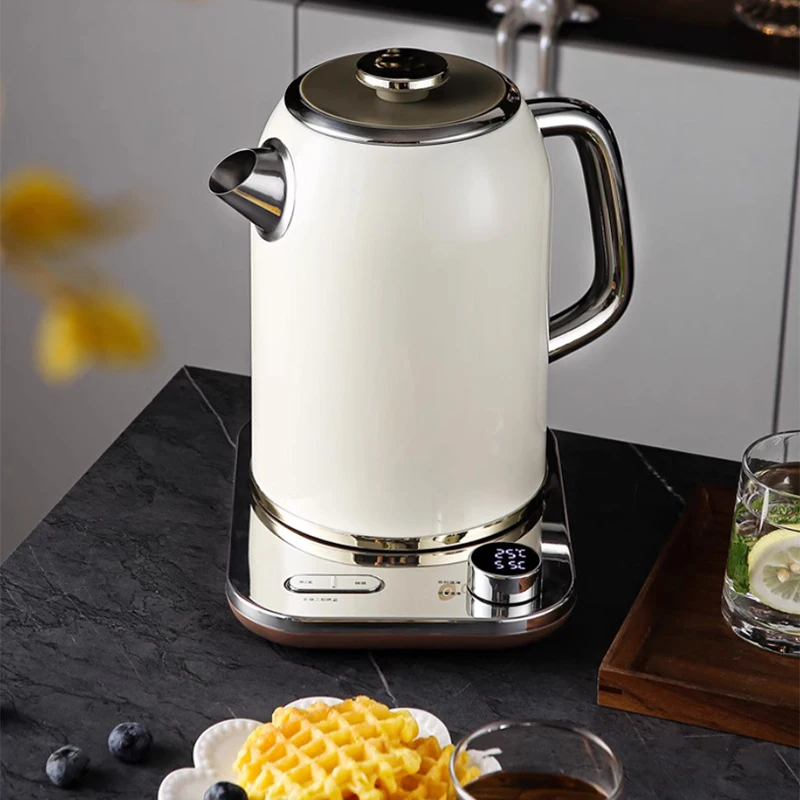 1.7L Electric Kettle with Built-in Heat Retention and Constant Temperature Control 316L Stainless Steel 2026 New Model for Hom