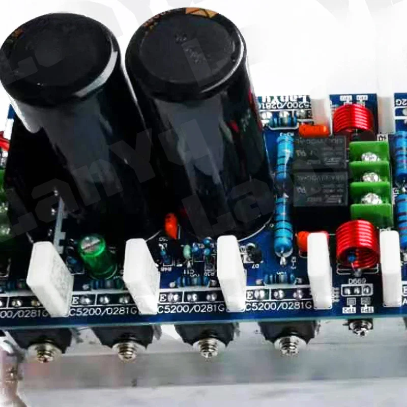 

Two-channel SL1200W power amplifier board, stage 16 power tubes