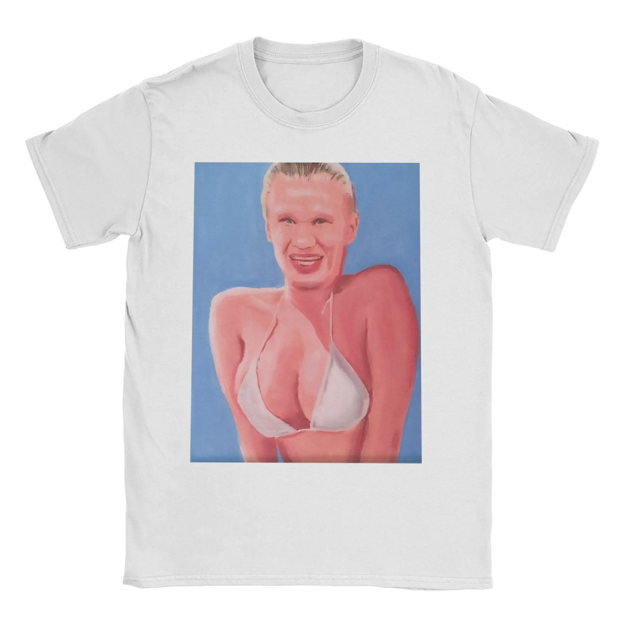Men Women's Haaland Aphex Twin Punk Gothic 90s T Shirts Aphex Twin Cotton Clothes O Neck Tee Shirt Plus Size T-Shirts