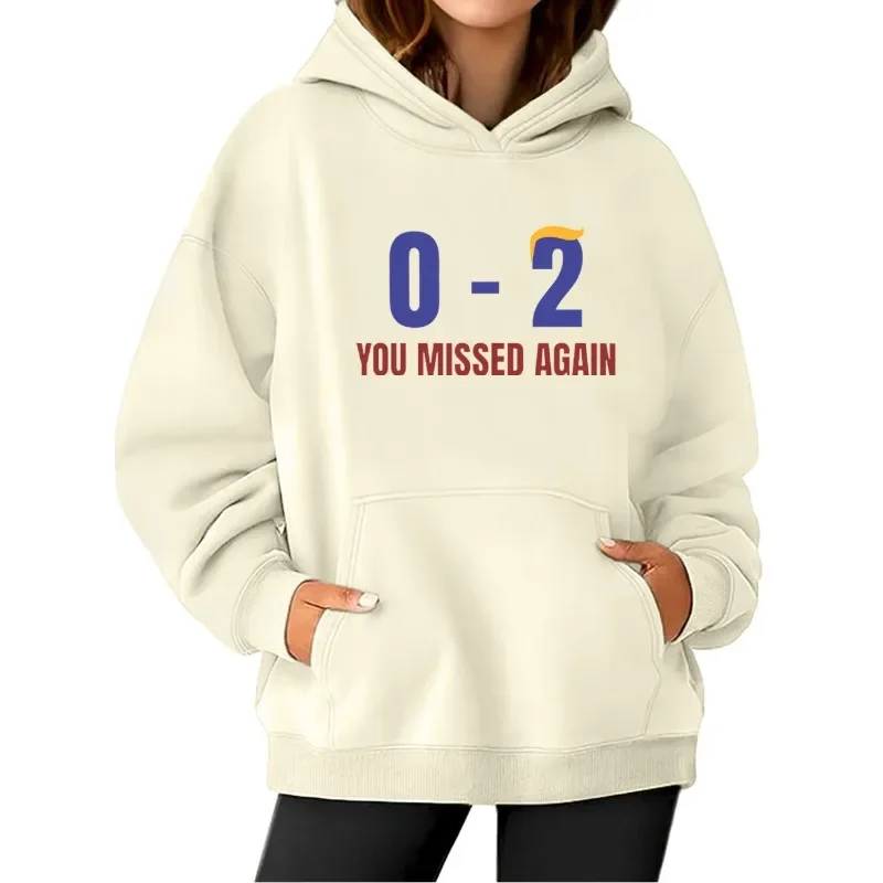 You Missed Again Trump Hoodie You Missed Again Hoodie 2024 Trump for President Election Hoodie