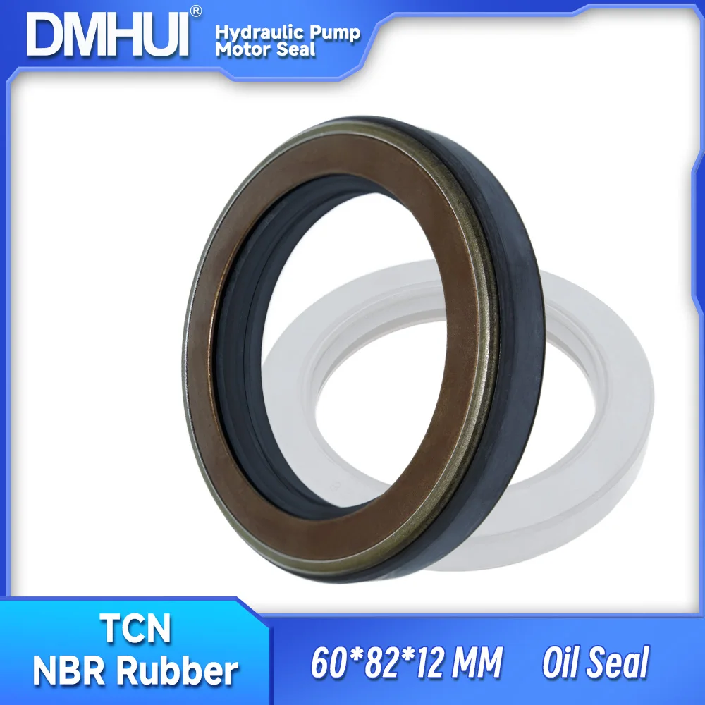 

DMHUI Hydraulic Pump Skeleton Type Oil Seal 60x82x12mm TCN Type NBR OEM NO NOK/AP3222B ISO9001:2008