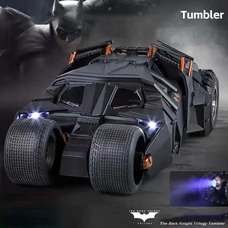 

1:18 Batmobile Tumbler Alloy Model Car Toy Diecasts Metal Casting Sound and Light Car Toys For Children Vehicle
