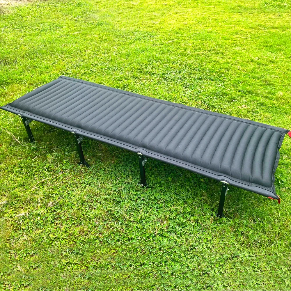 เตียงสนามพับได้ น้ำหนักเบา ทัน - Camping Cot Foldable บทวิจารณ์และราคา