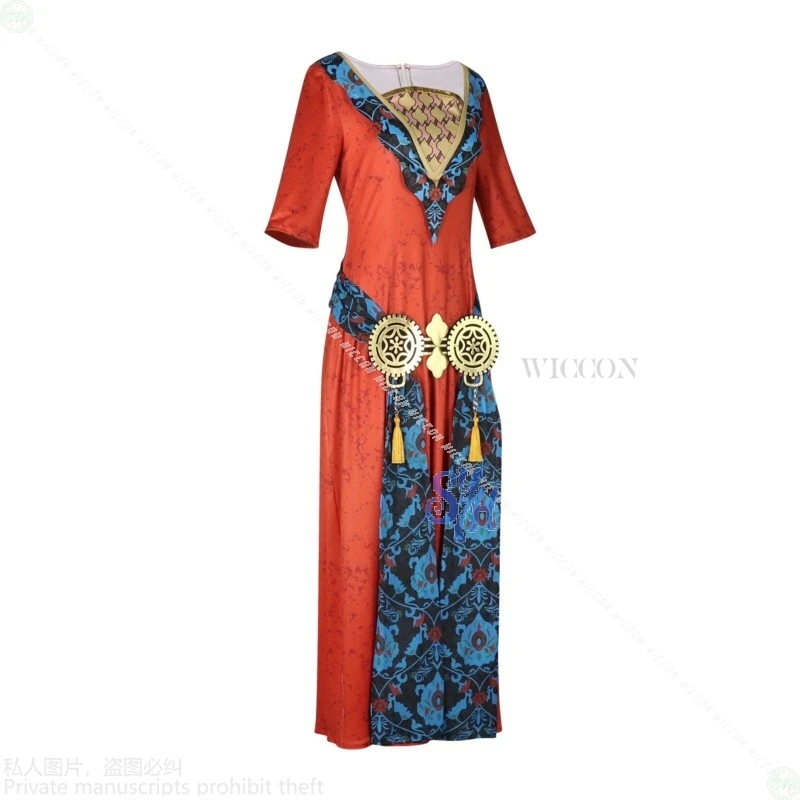 Anime The Game Of The Sultan Cosplay Maggie Costume Shaping Dress Sexy Lingerie Retro Floral Patterns Lolita Wigs Halloween Cos view 4