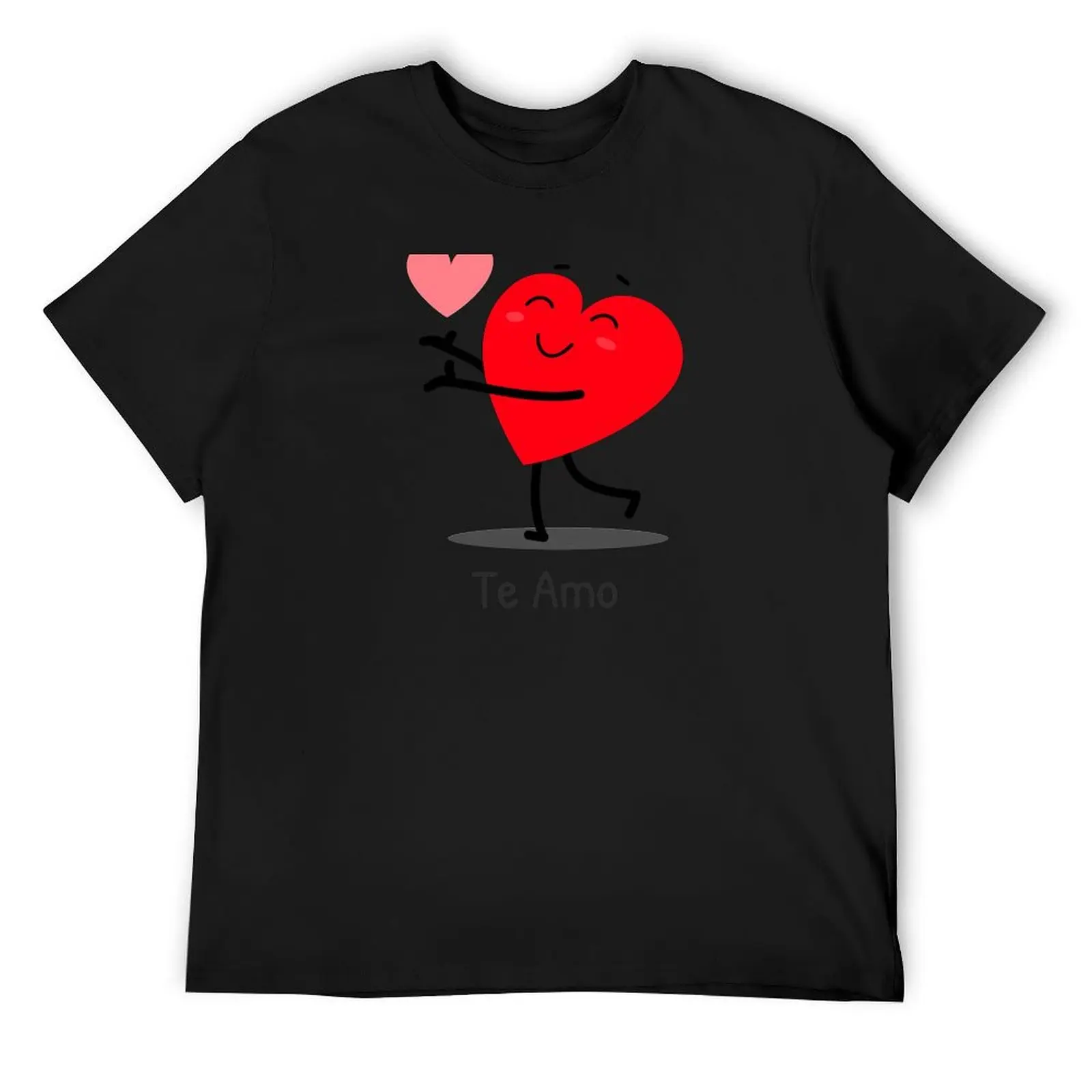 Te Amo, I Love You, Valentine's Day Hearts, Spanish, Anniversary, Birthday, New Baby, Cute T-Shirt summer tops tshirts for men