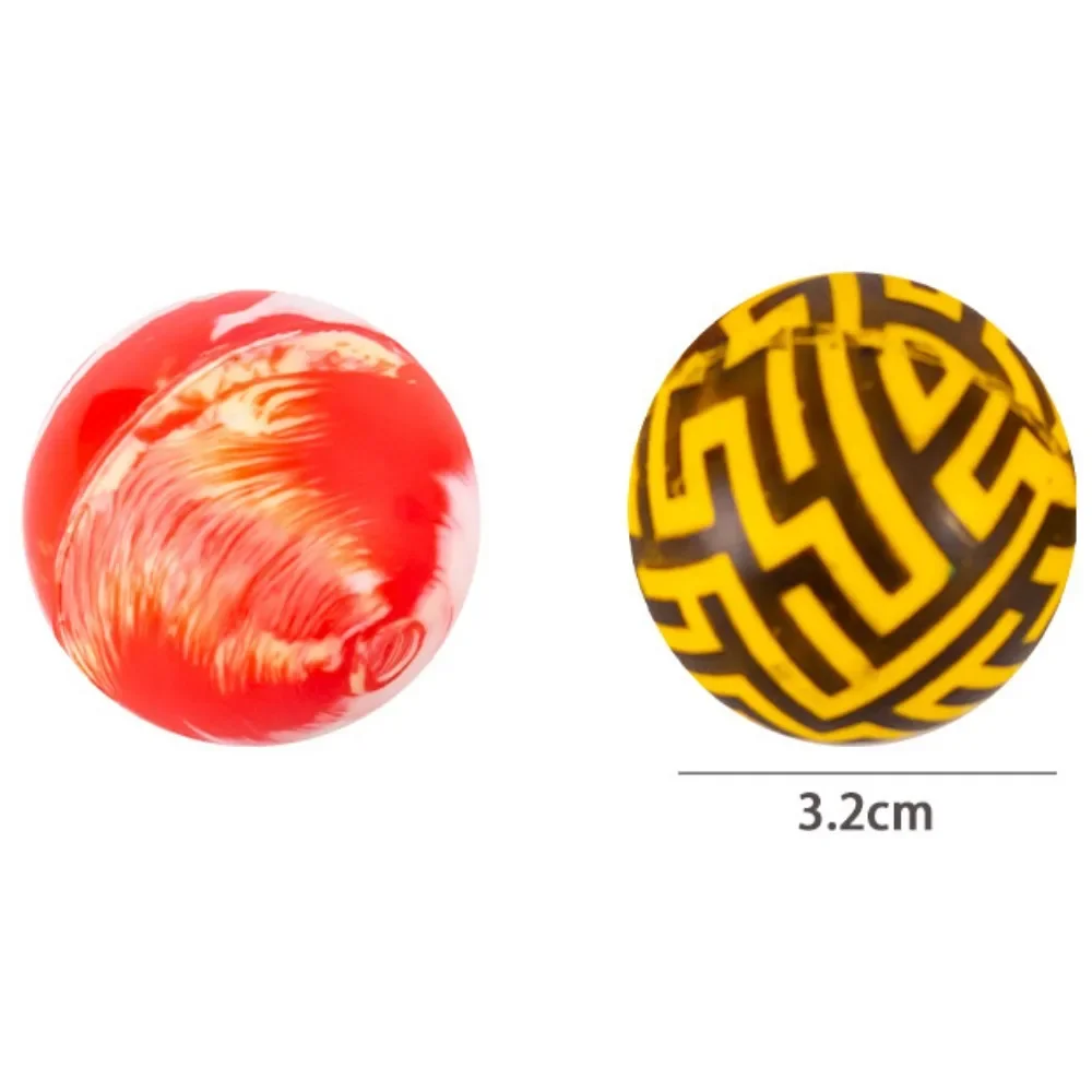 Pelota de goma Multicolor para niños, 10/20 piezas, 32mm