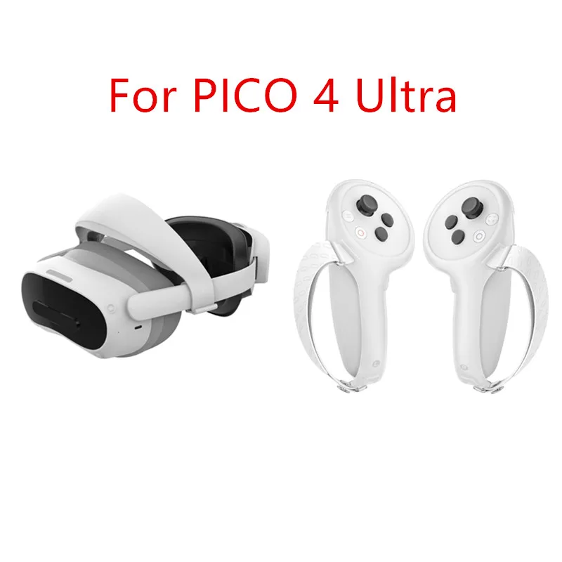 

High Transparency VR Controller Protective Cover Case/Head Strap for PICO 4 Ultra Game Handle Enhancing Gaming Experience