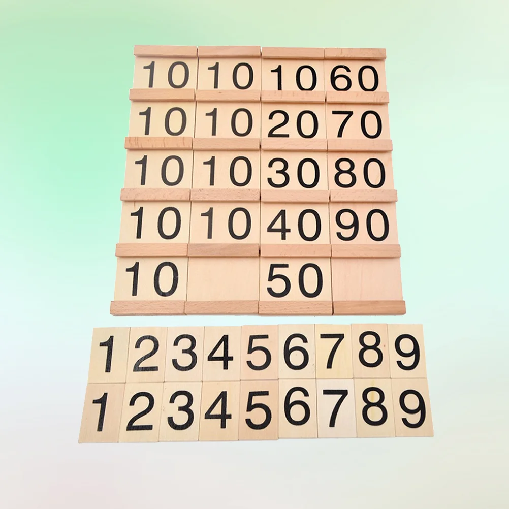 

Kids Toy Math Toys Color Beads Bar for Wooden Mathematics Teaching Aids Child Educational