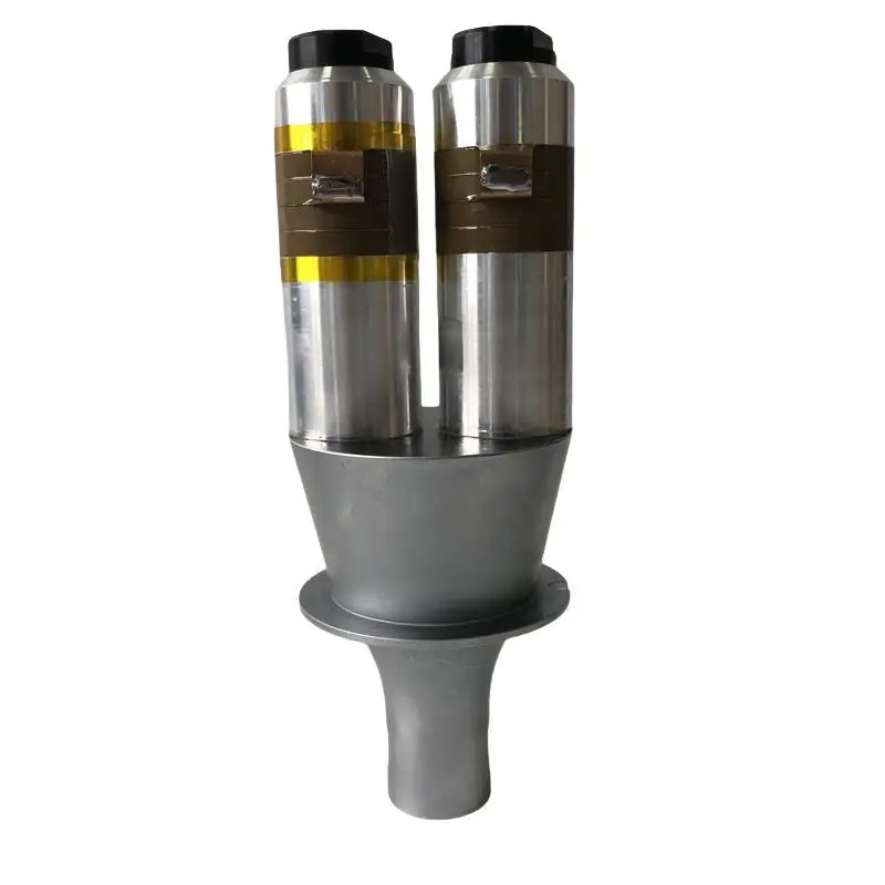 Convertidor de ultrasonido de 15K 4200W con refuerzo para máquina de soldadura plástica industrial