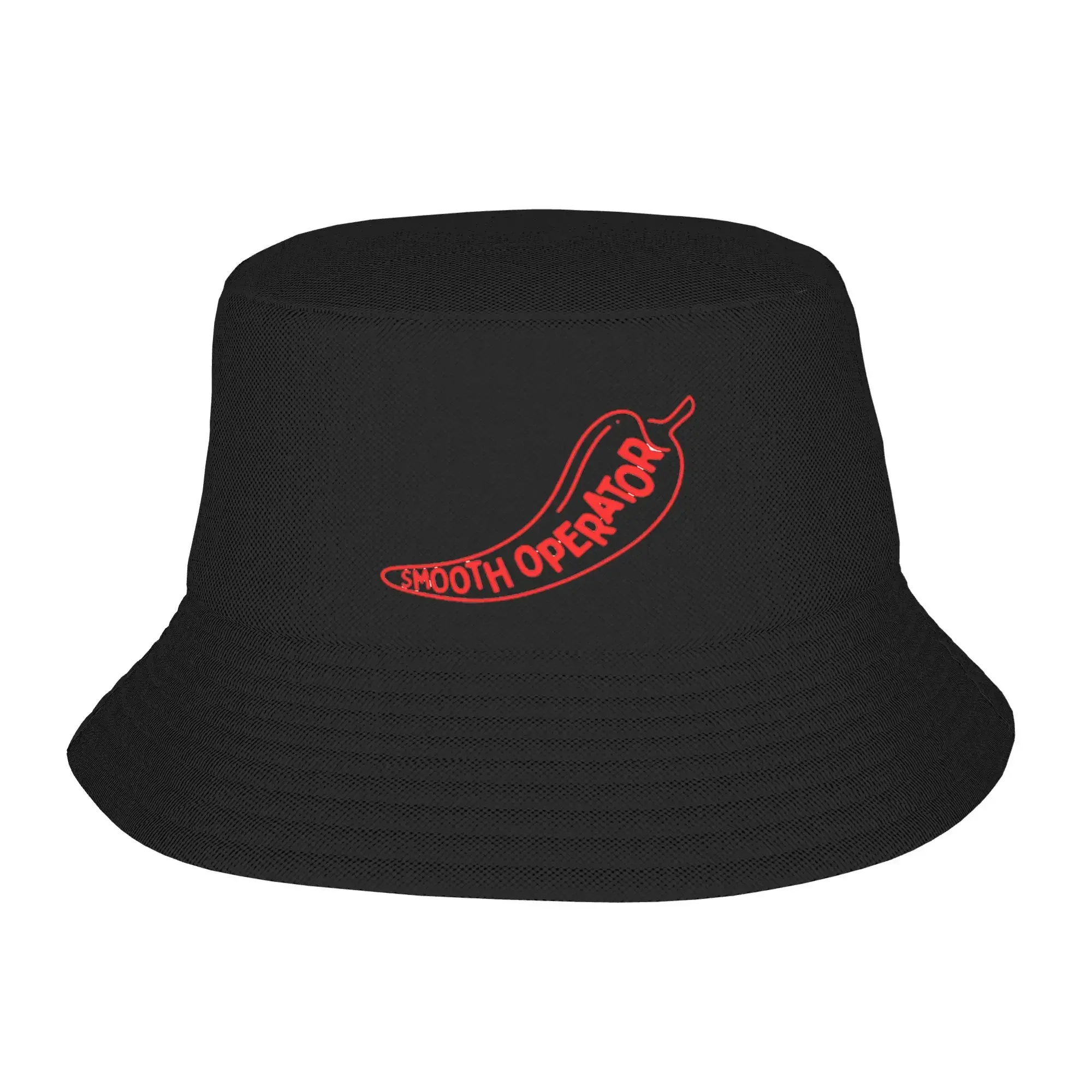 Smooth Operator Red Logo Bucket Hat Panama For Man Woman Bob Hats Outdoor Autumn Fisherman Hats Summer Beach Fishing Unisex Caps