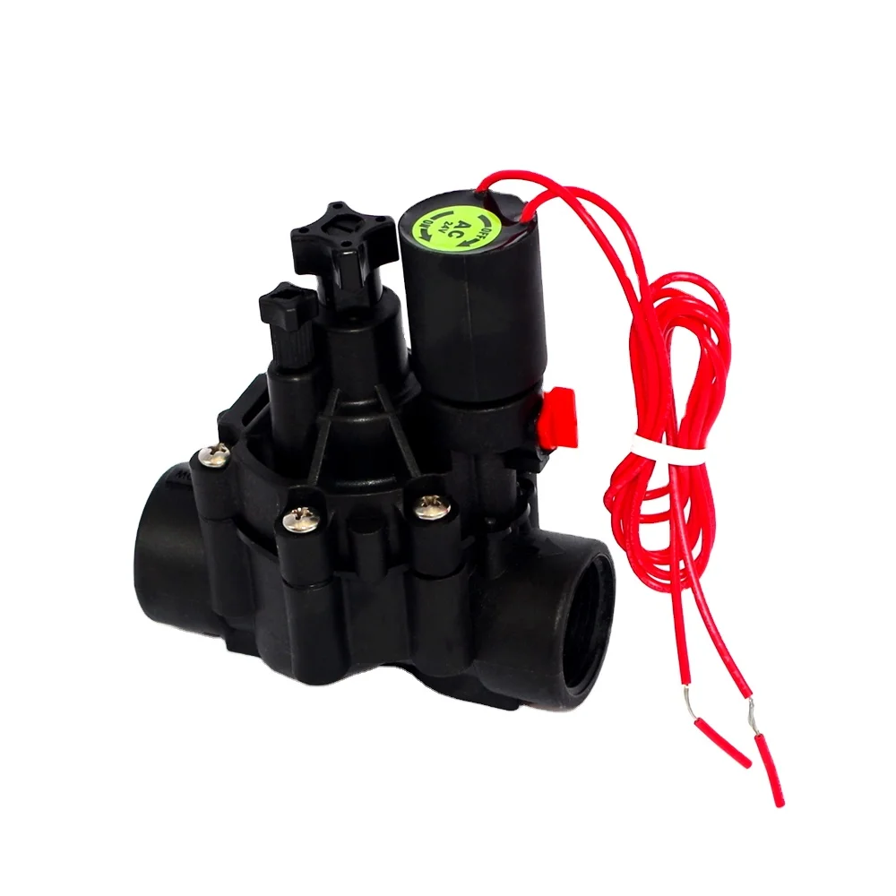 

Agricultural solenoid watervalve 076D 101D Irrigation solenoid valve 24 volts Standard medium temperature 80 degrees Turnoff 3/4