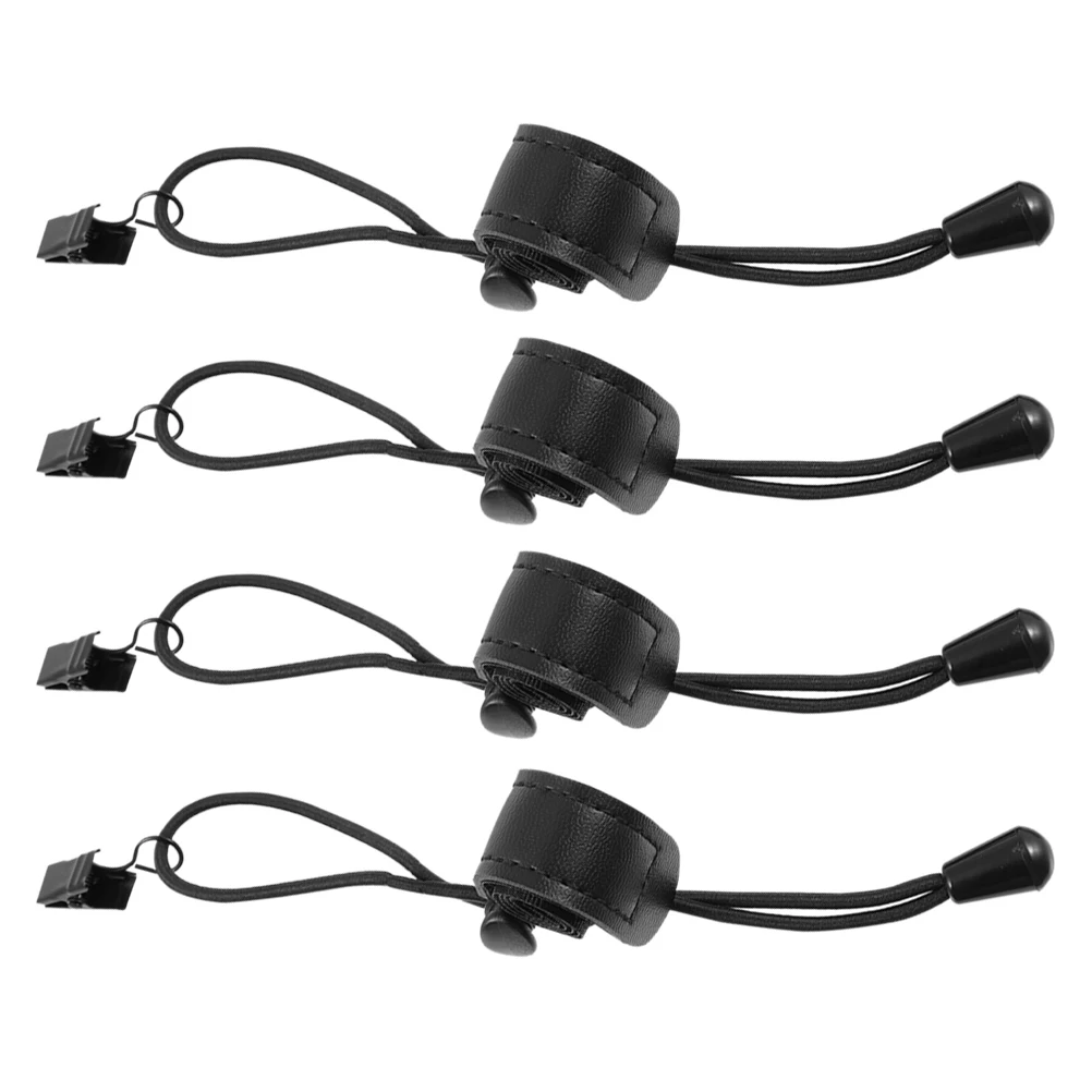 

4 pcs Background Cloth Clip Durable Elastic Bands Practical Backdrop Holder Abs Photography Clamp Adjustable backdrop cloth