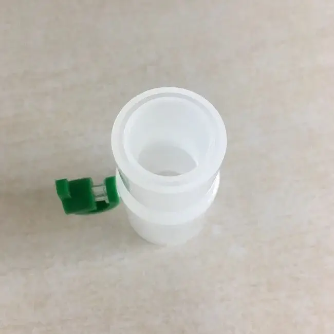 Professional Medical Ventilator O2 Two Way Connector Pressure Measurement Tube TType Adapter Dual Chamber Port Fitting Accessory