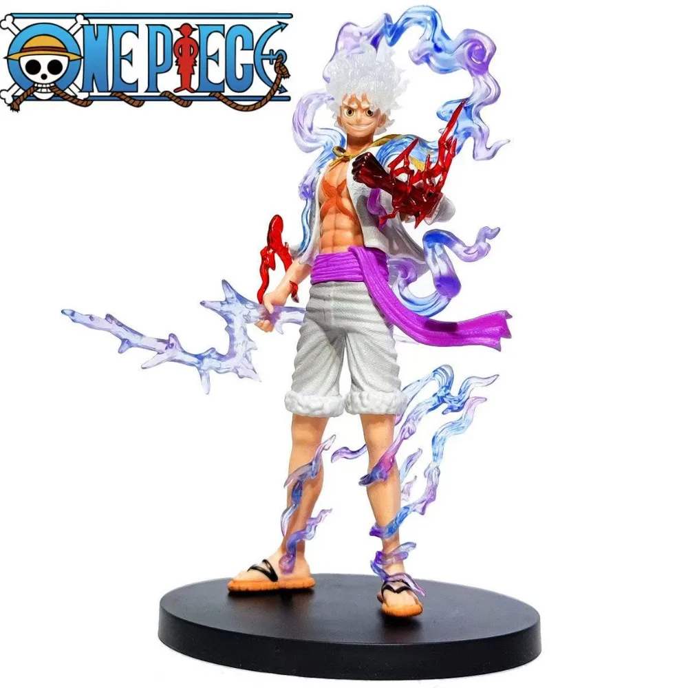 19CM One Piece Anime Actionfigur Nika Luffy Actionfiguren PVC-Statue Modell Kinderspielzeug Japan Manga Cartoon Geburtstagsgeschenke