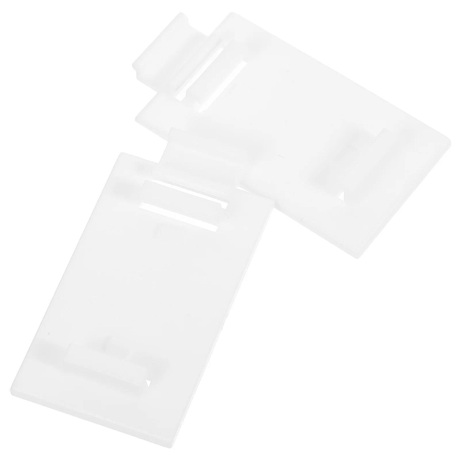 

2 Sets Curtain Fittings No Punching Mount Window Shade Brackets Replacement Parts For Pleated Curtains Adhesive Hooks Roller