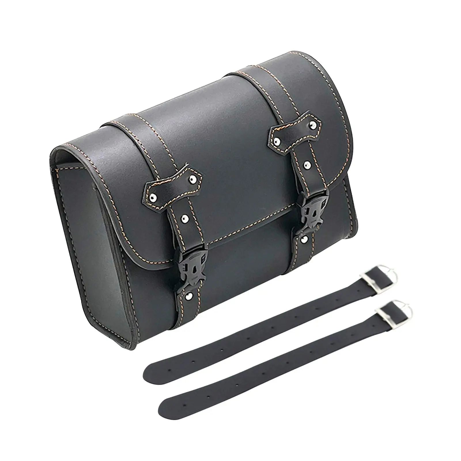 Motorcycle Sissy Bar Bag Travel Accessory Pouch Durable Saddlebag Storage Universal for Touring Rides