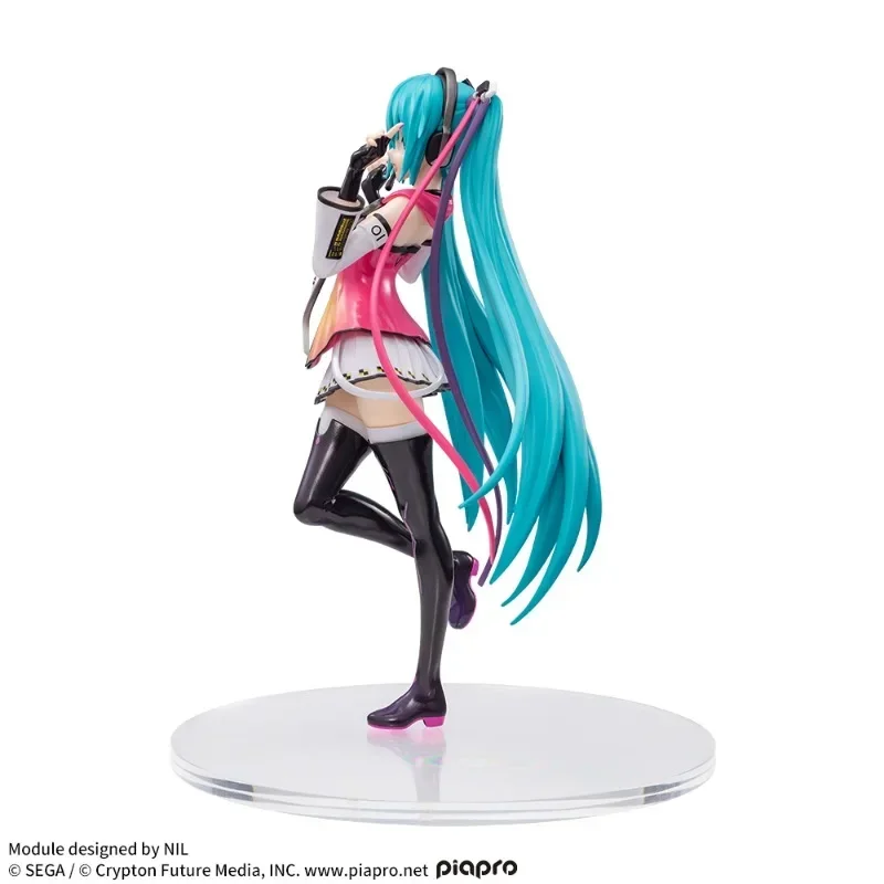 SEGA Original Genuine Vocaloid Hatsune Miku Project Diva Mega 39's Luminasta Star Vocalist 18cm Model Toy Figures Cute Xmas Gift