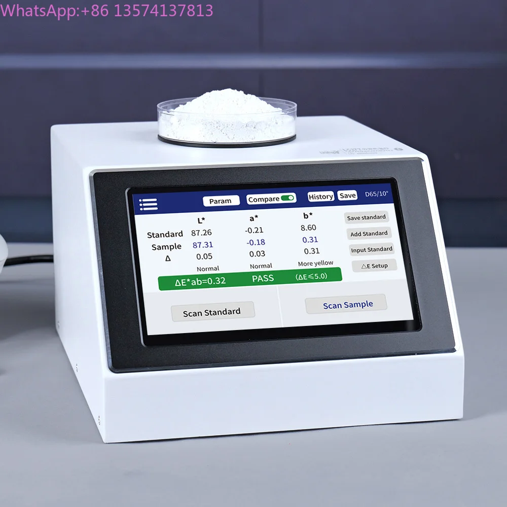 

Pro Grade Powder Colorimeter LS177 Color Matching Machine Spectrophotometer Colorimeter for Powder Masterbatch