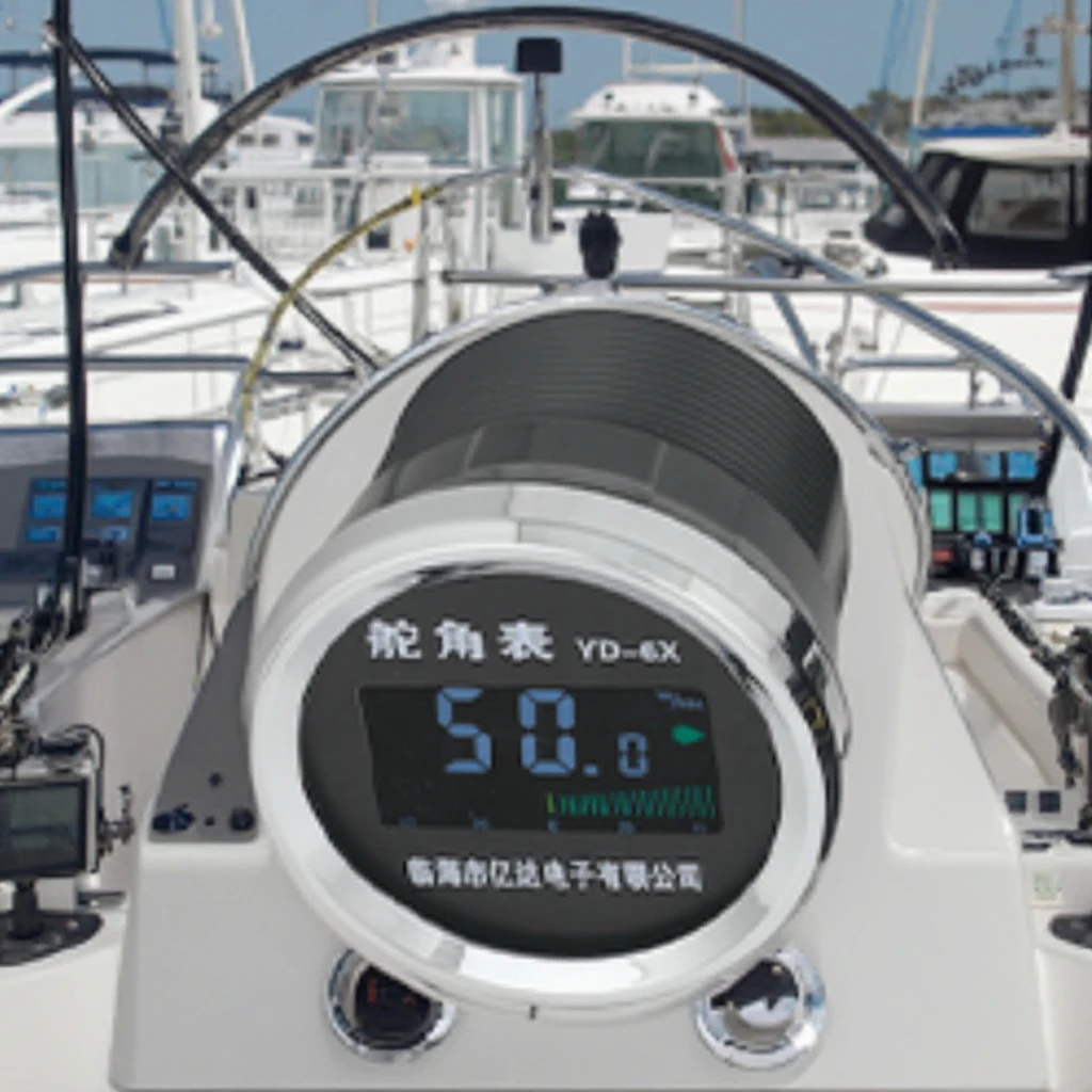 FD-6F Yida Stainless Steel Complete Rudder Angle Indicator Transmitter IP67 Waterproof 12V/24V Ship Protection Marine Supplies