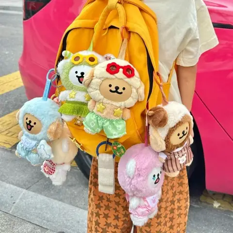 Maltese Colorful Daily Life Series Vinyl Face Blind Box Cute Plush Mystery Box Maltese Surprise Bag Pendant Decor Toy Girl Gifts