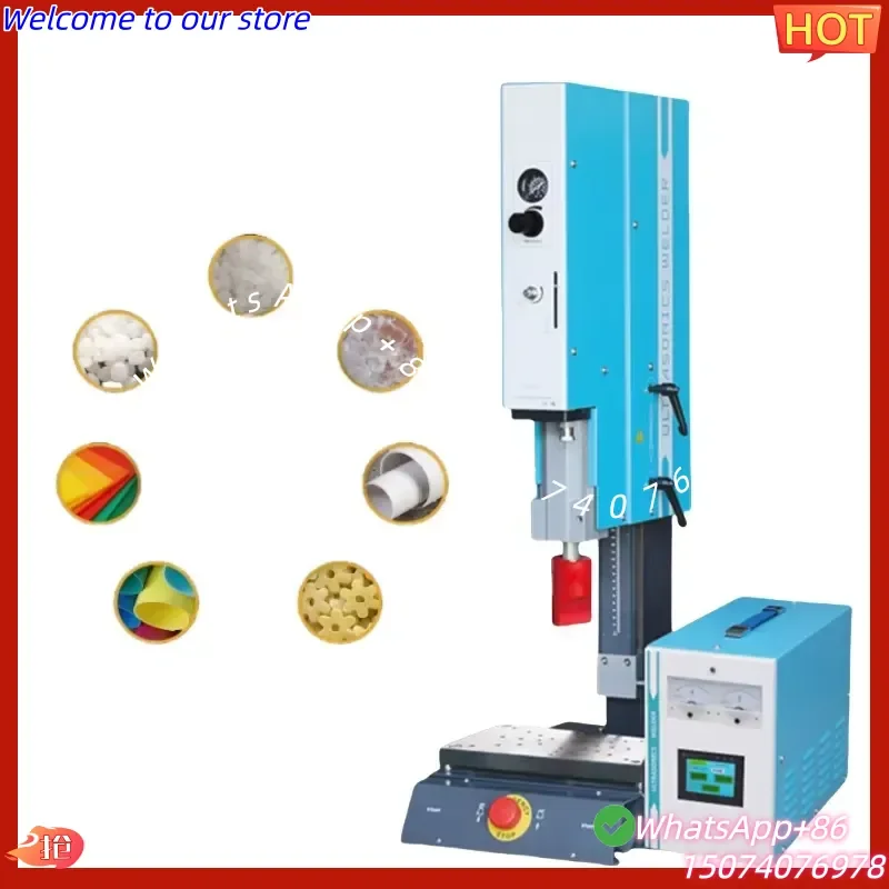 2026 New 1200W Integrated Ultrasonic Plastic Welding Machine 28KHZ Frequency Tracking Standard Plastic Welding Machine