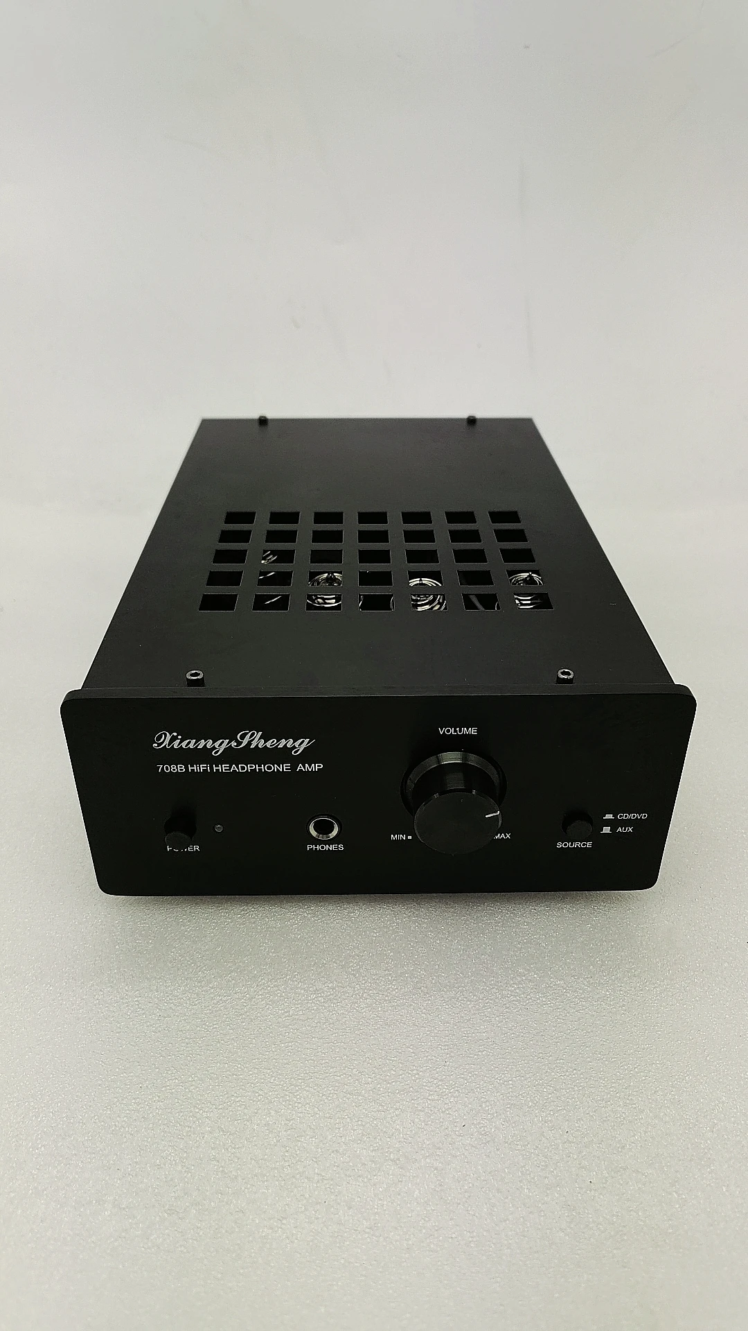 

XiangSheng H-06A amplifier 6J1 tube pre-amplifier LM1876T transistor mix power with headphone output amp Black