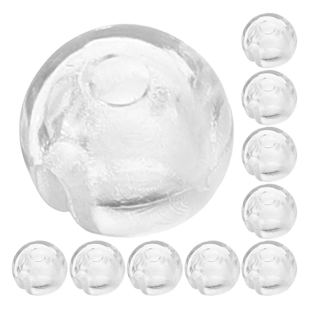 12Pcs Transparent Bead Chain Stopper Clear Vertical Blind Accessories Roller Blind Chain Connector Replacement